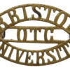 Bristol University O.T.C. (BRISTOL/O.T.C./UNIVERSITY) Shoulder Title