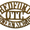 Bedford Modern School O.T.C. (BEDFORD/O.T.C./MODERN SCHOOL) Shoulder Title