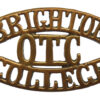Brighton College O.T.C. (BRIGHTON/OTC/COLLEGE) Shoulder Title