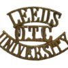 Leeds University O.T.C. (LEEDS/O.T.C./UNIVERSITY) Shoulder Title