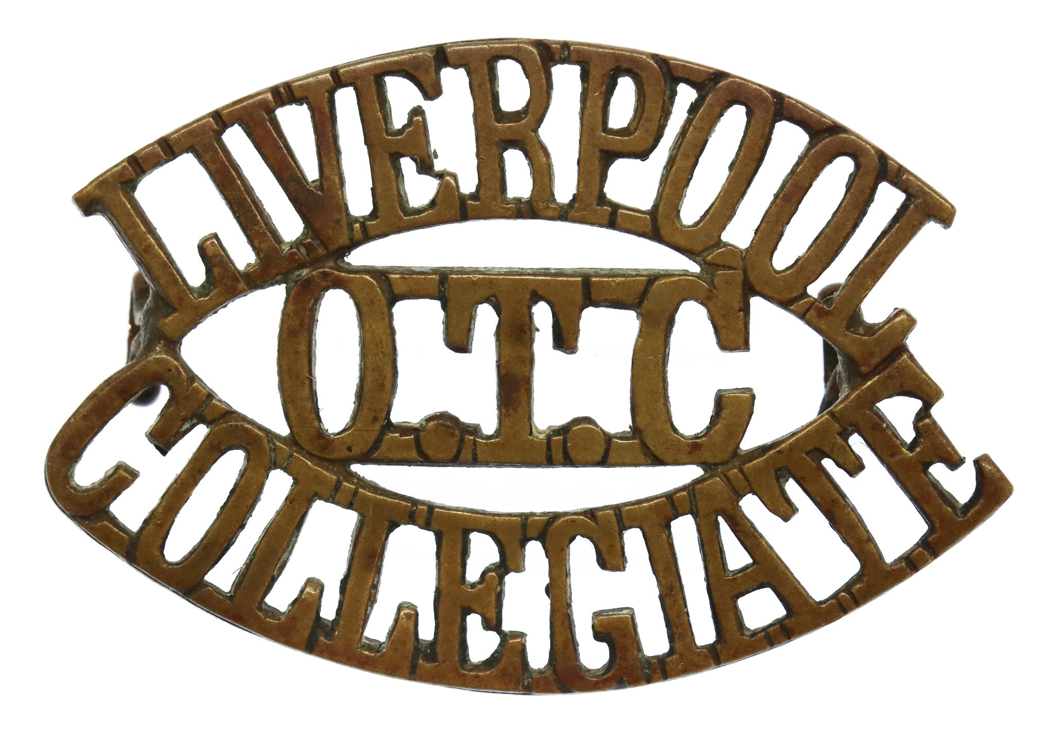 Liverpool College O.T.C. (LIVERPOOL/O.T.C./COLLEGIATE) Shoulder Title