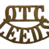 Leeds Grammar School O.T.C. (O.T.C./LEEDS) Shoulder Title