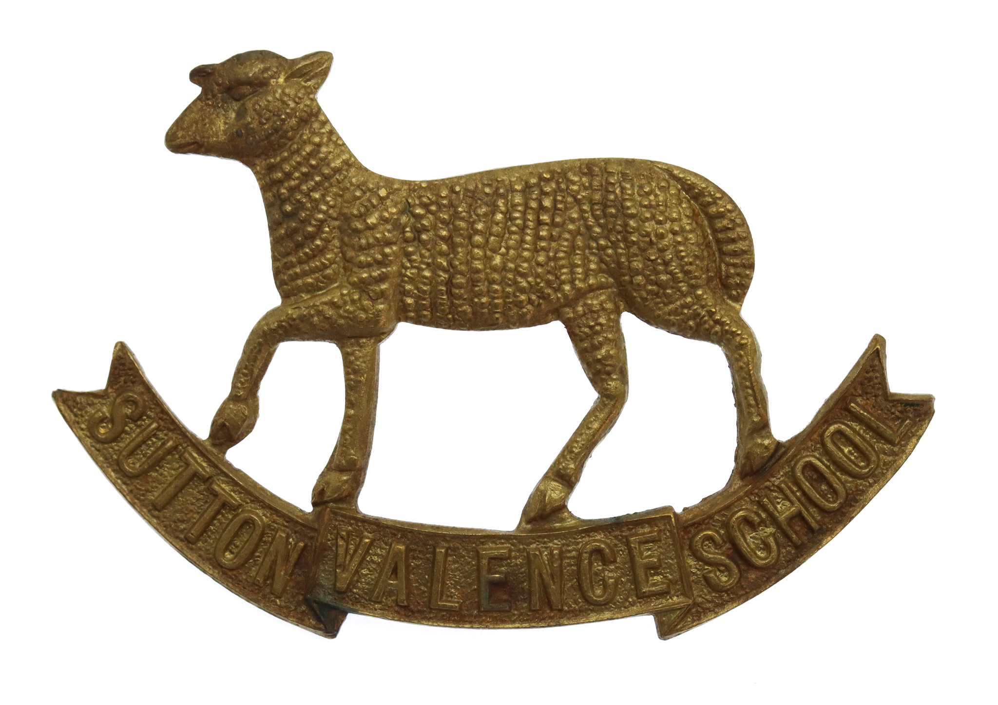 South Valence School O.T.C. Cap Badge