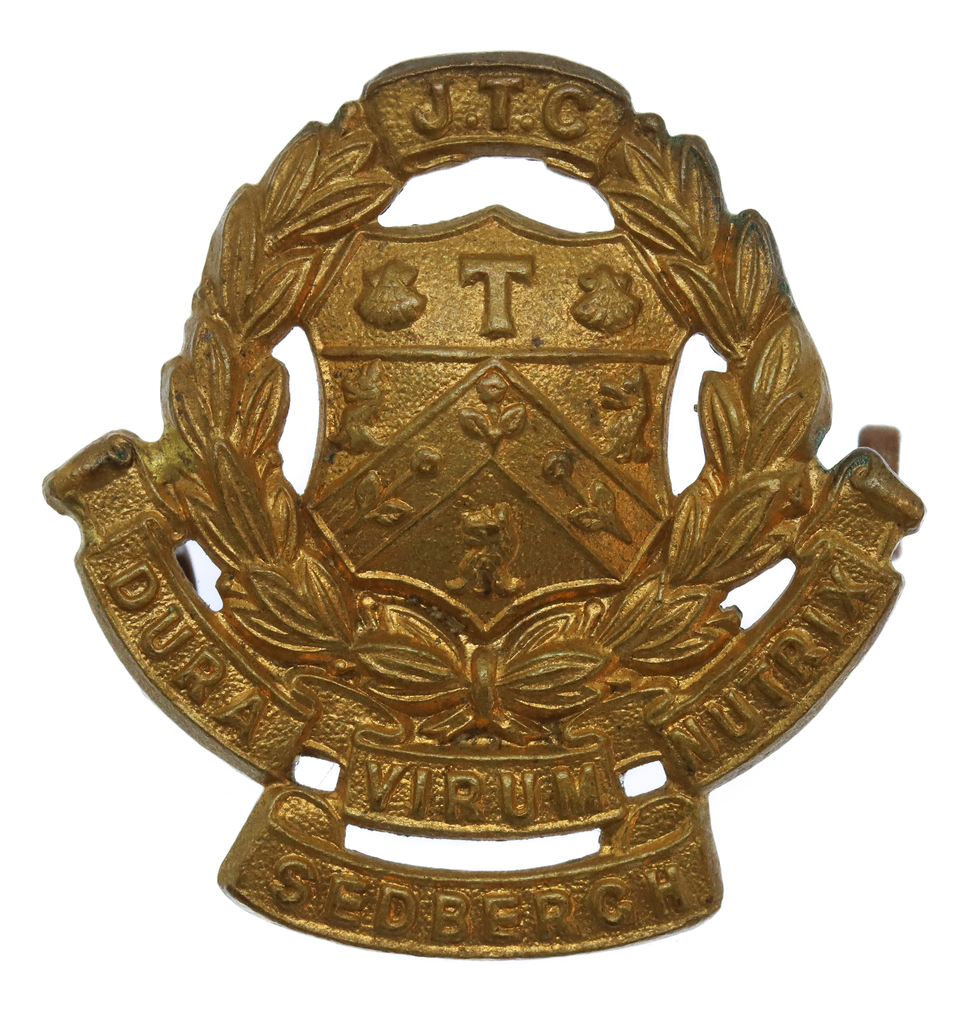 Sedbergh School J.T.C. Cap Badge