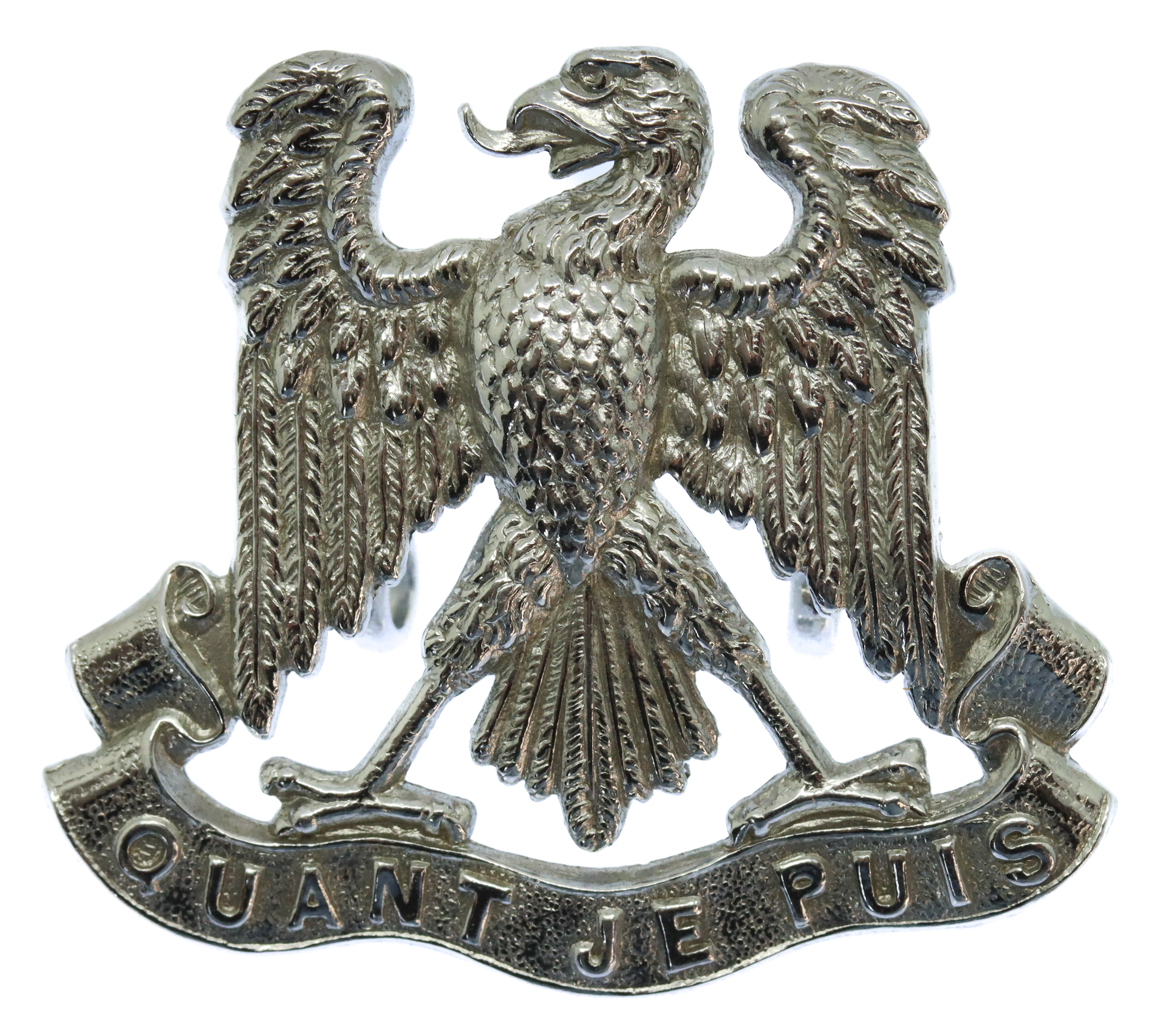 Stonyhurst College, Blackburn O.T.C. Chrome Cap Badge