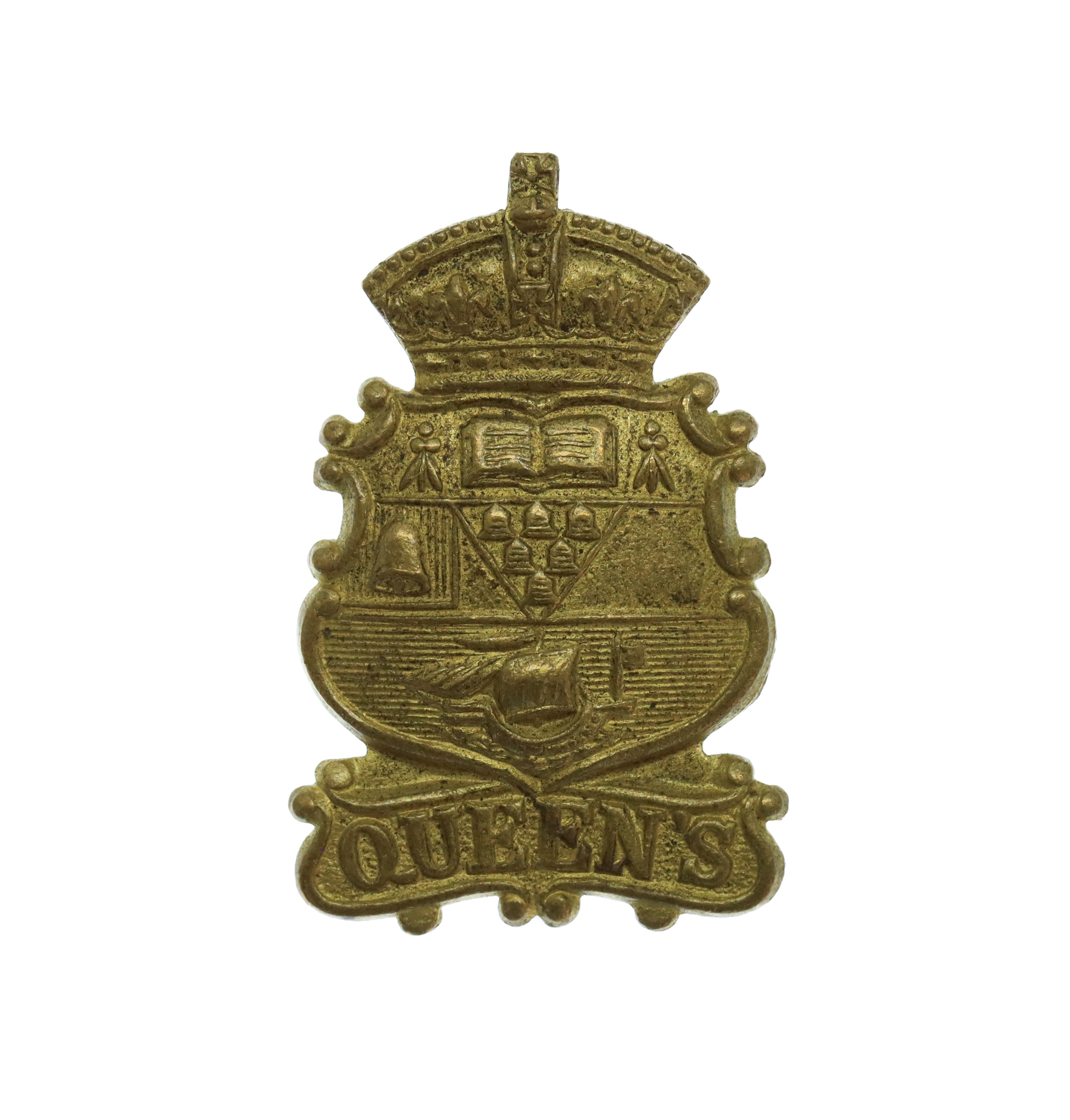 Queen's University Belfast O.T.C. Collar Badge