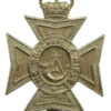 Canadian The Brockville Rifles Cap Badge - Queen's Crown