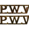 Pair of South Lancashire Regiment (P.W.V.) Shoulder Titles