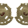 Pair of Border Regiment Collar Badges