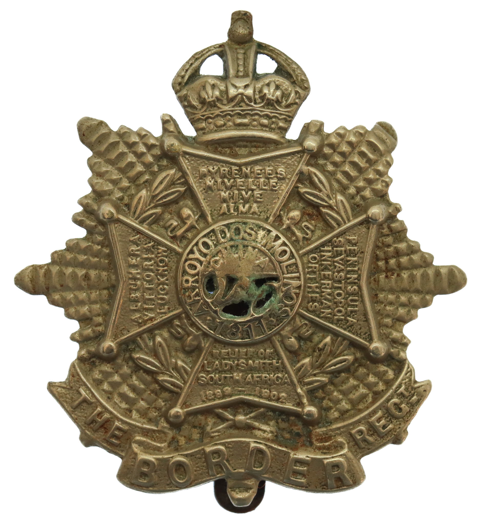 Border Regiment Cap Badge - King's Crown