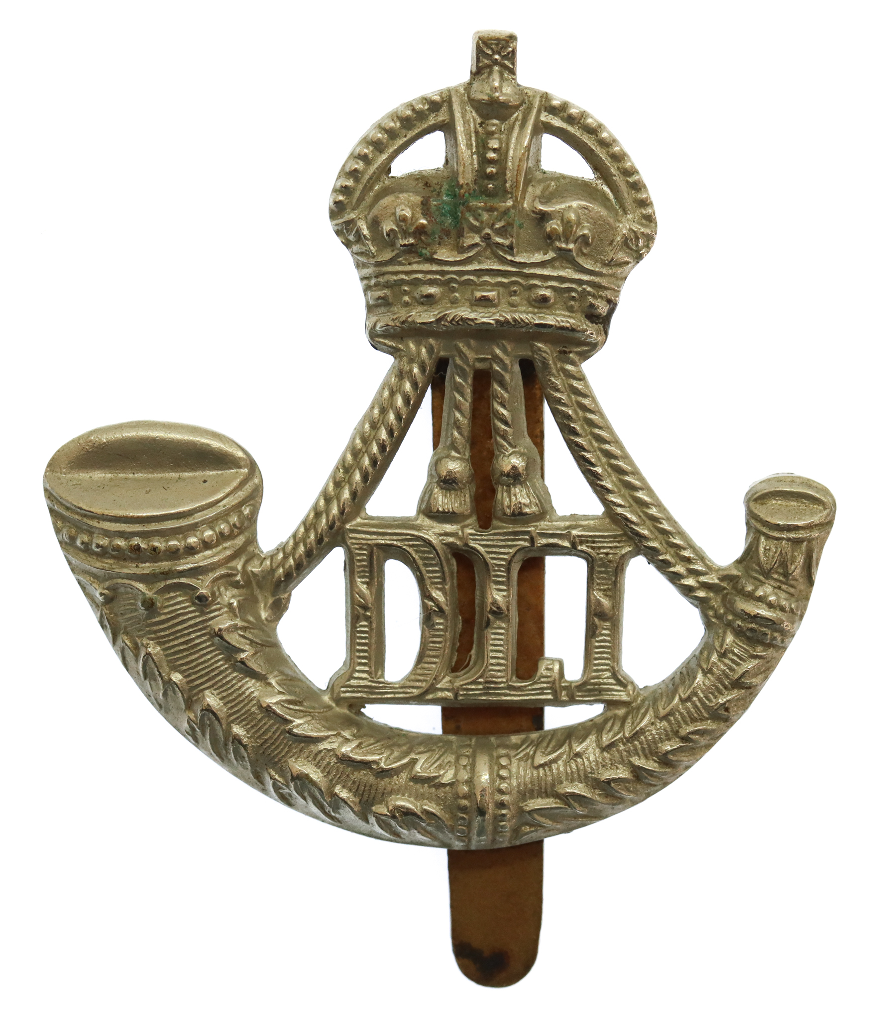 Durham Light Infantry (D.L.I.) Cap Badge - King's Crown
