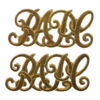 Pair of Royal Army Pay Corps (R.A.P.C.) Shoulder Titles