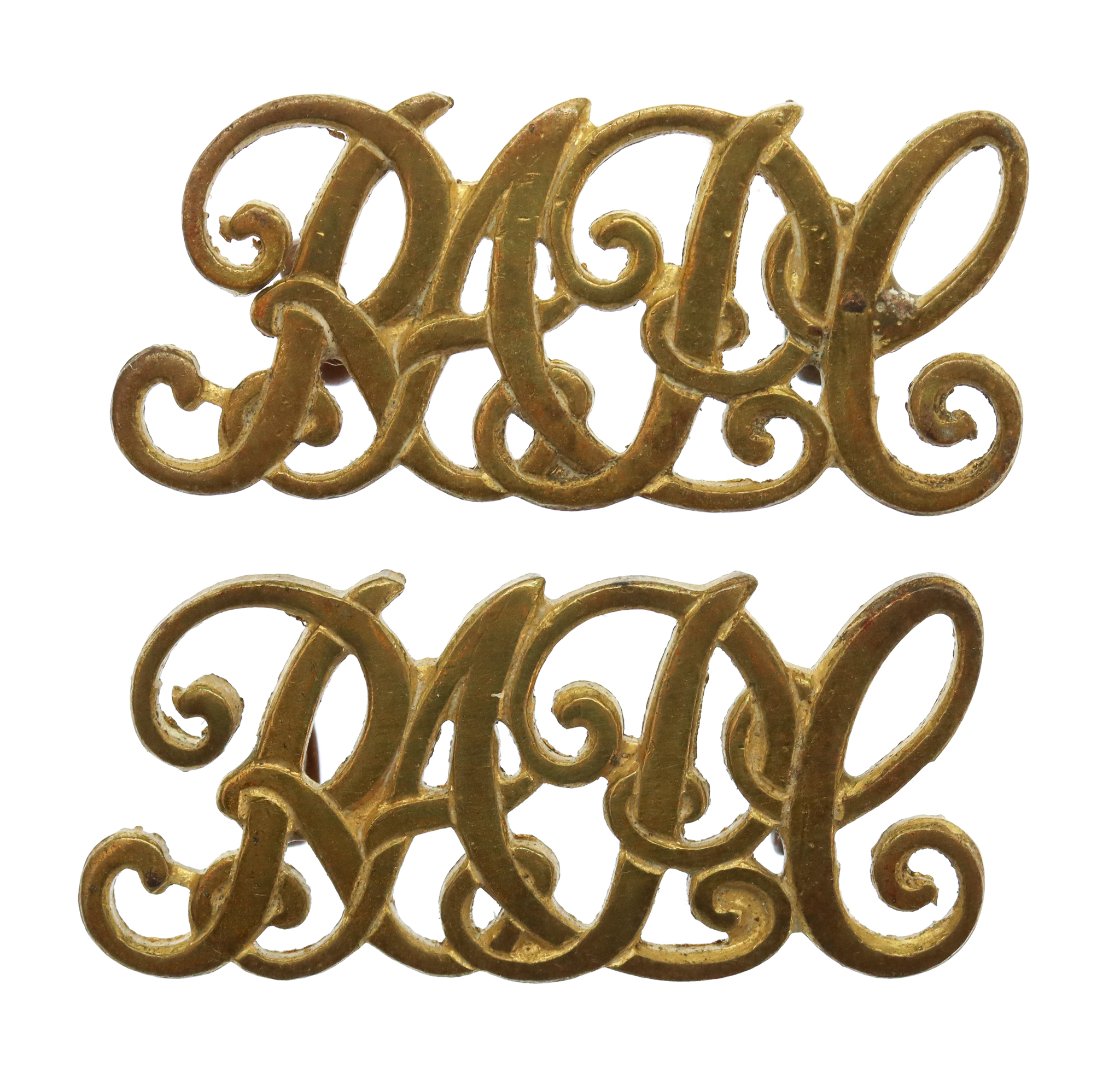 Pair of Royal Army Pay Corps (R.A.P.C.) Shoulder Titles