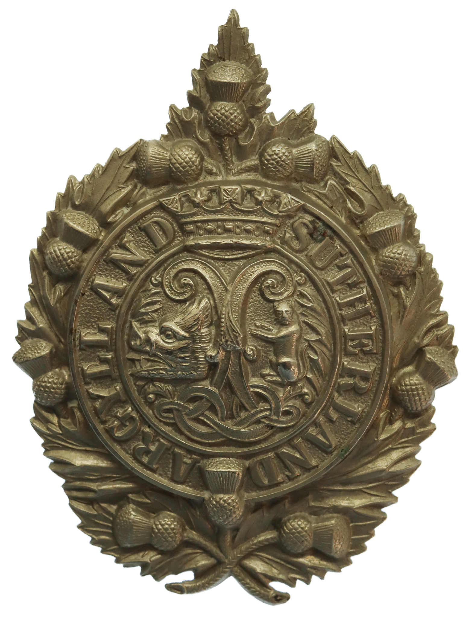 Victorian/Edwardian Argyll & Sutherland Highlanders Cap Badge