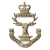 Gordon Highlanders Officer's Silvered Sporran Badge - Queen's Crown