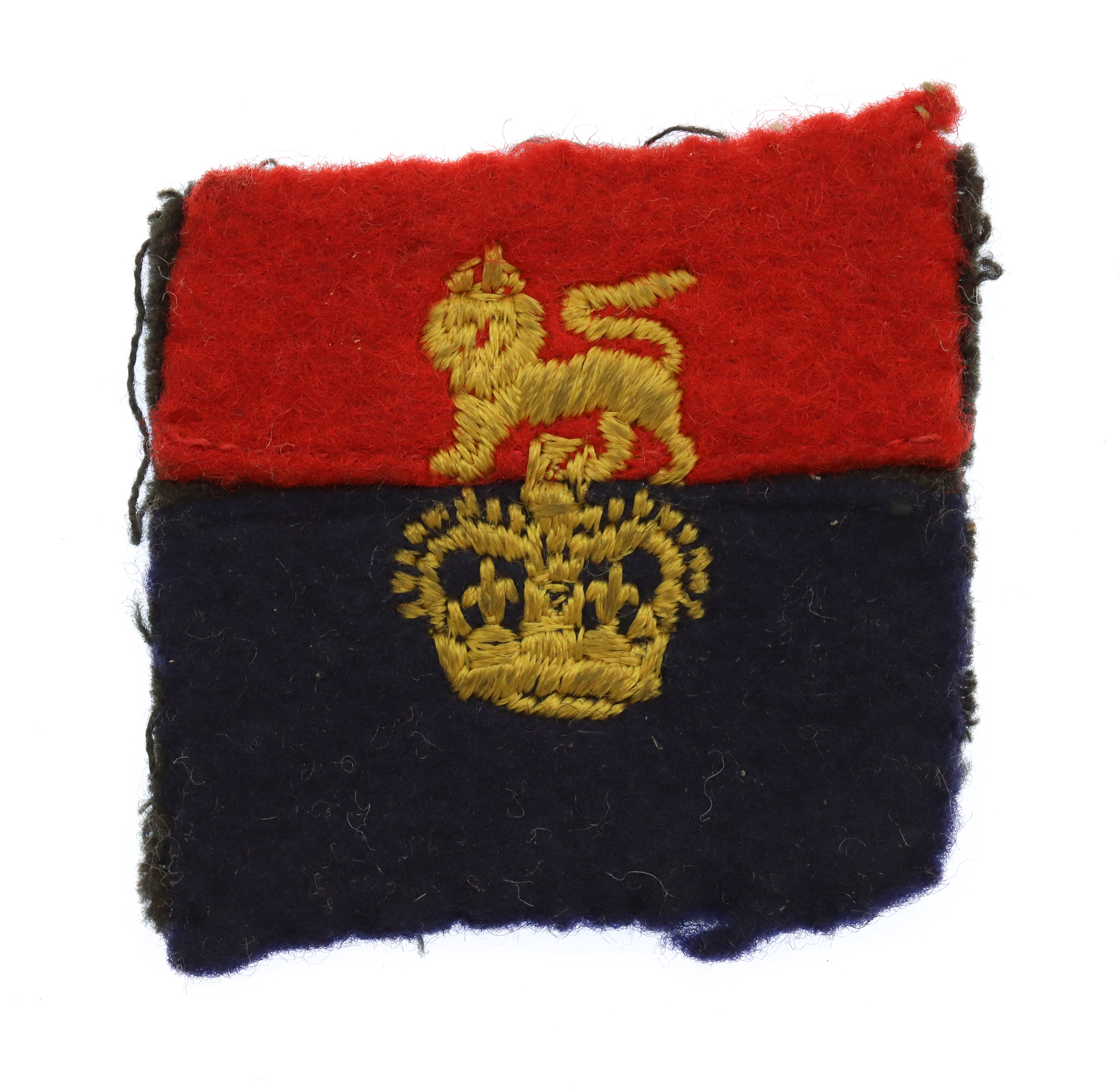 War Office Controlled Units Cloth Formation Sign (2nd Pattern)