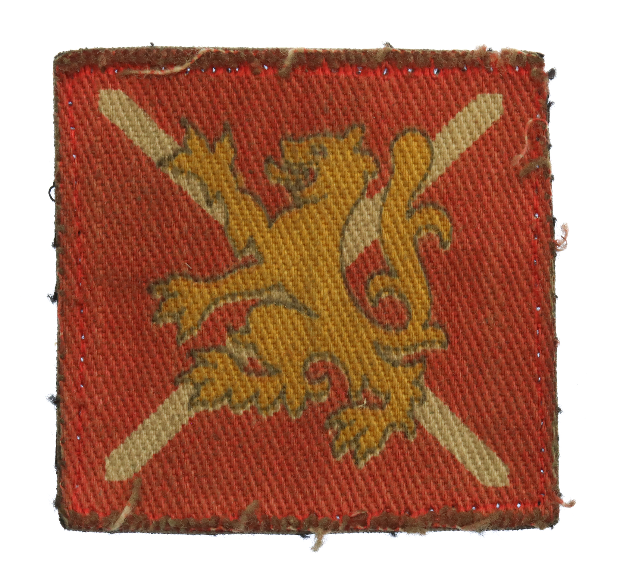 West Scotland District Printed Formation Sign 