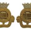 Pair of 8th Canadian Hussars (Princess Louise's) Collar Badges