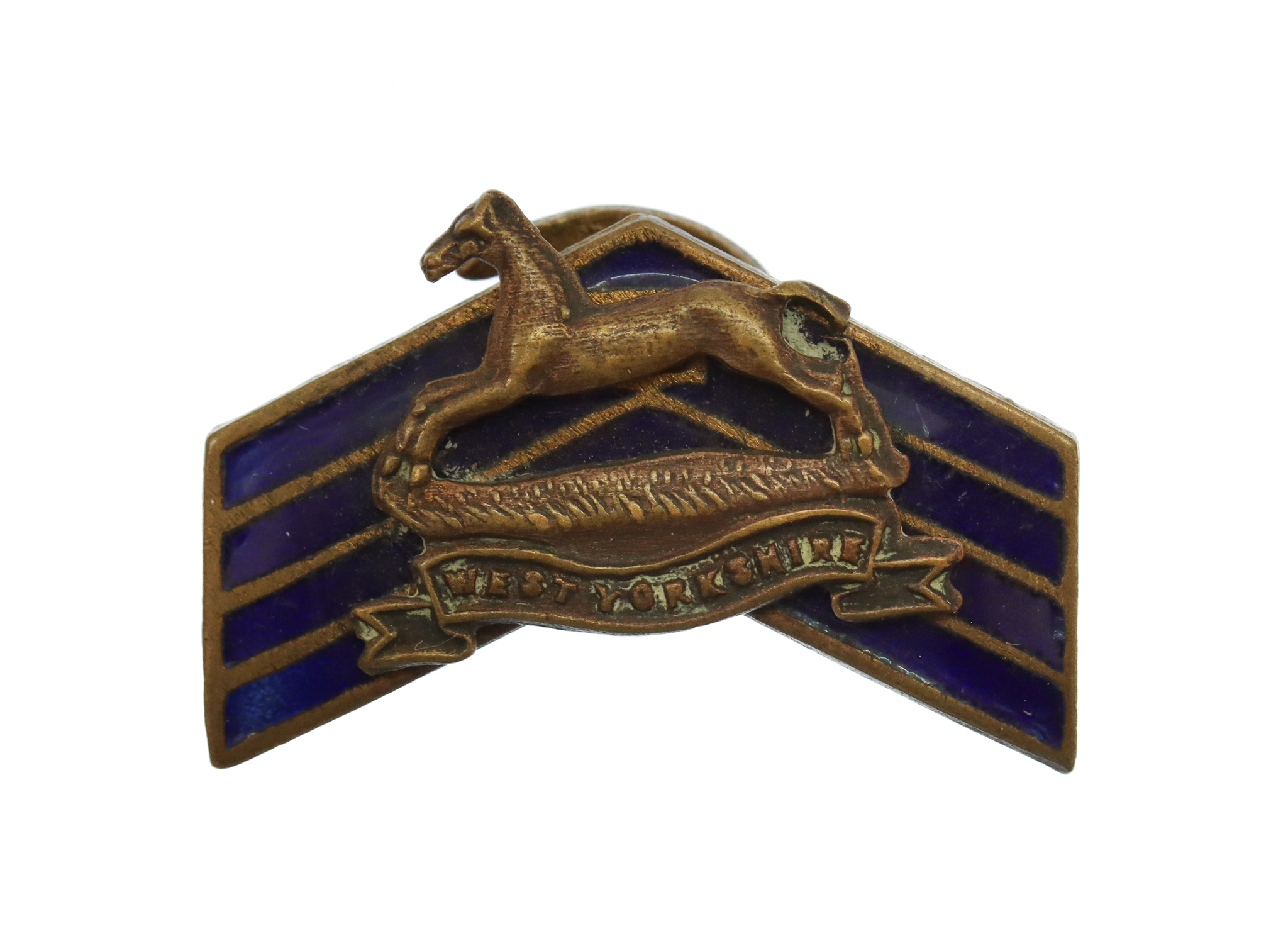 West Yorkshire Regiment Enamelled Lapel Badge