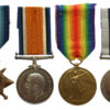 WW1 1914-15 Star, British War Medal, Victory Medal & R.N. Long Service & Good Conduct Medal Group of Four - S.P.O. E.J. Snell, Royal Navy, HMS Royal Oak