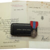 EIIR Imperial Service Medal in Box with Award Certificate & Letter - Arthur Frederick Burridge, H.M. Stationery Office