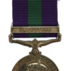 General Service Medal (Clasp - Palestine) - Dvr. G. Oakhill, Royal Army Service Corps