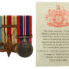 WW2 Popski's Private Army Casualty Medal Group of Three - Driver (Private) W.S. Gaskell, R.A.S.C.
