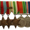 1908 IGS (Clasp - North West Frontier 1930-31) and WW2 Long Service & Good Conduct Medal Group of Seven - Colour Sergeant F.G. Leveratt, Essex Regiment