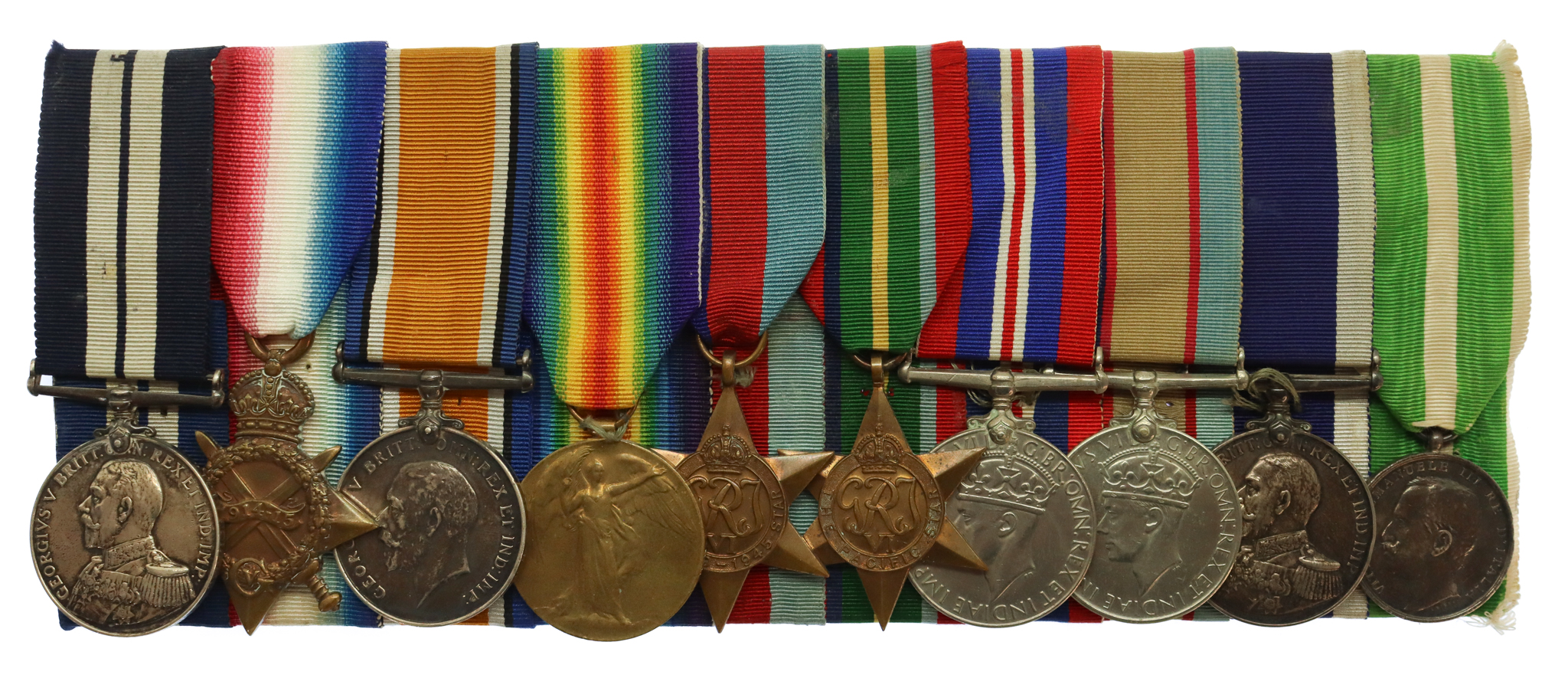 Superb Messina Earthquake Veteran's WW1 Submarine Service Distinguished Service Medal Group of Ten - CERA. A.W.C. Maggs, Royal Navy and Royal Australian Navy