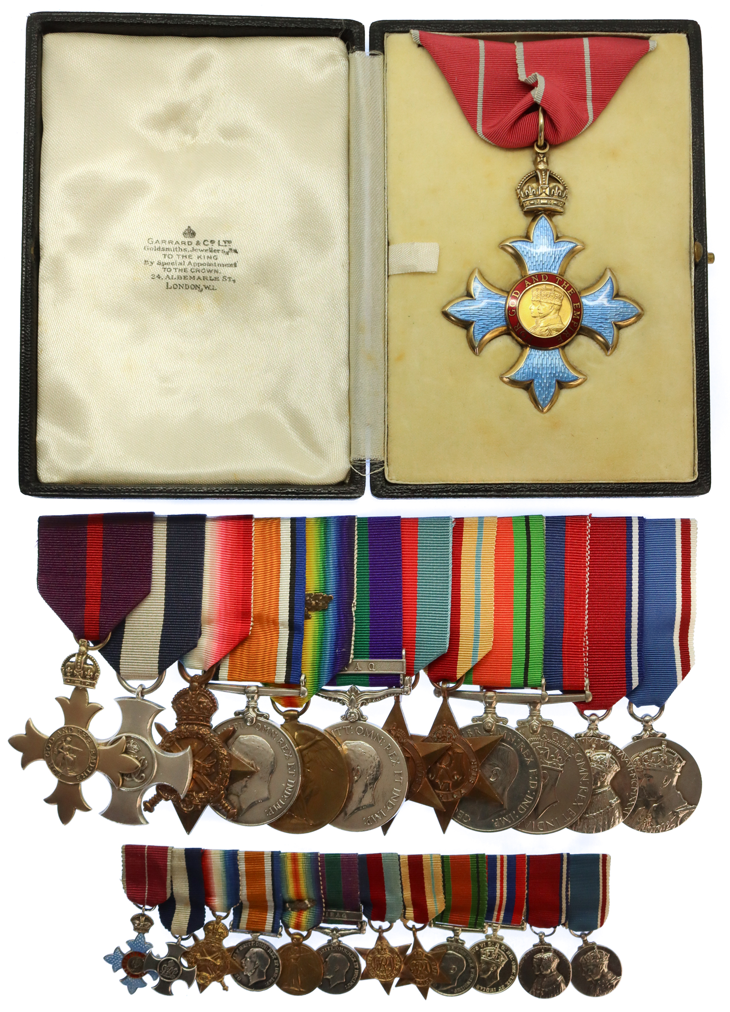 An Excellent WW2 C.B.E. (Military) and WW1 Distinguished Service Cross (Immediate) Medal Group of 13 - Air Vice-Marshal C.W. Nutting, Royal Air Force (Late R.N.V.R. and R.N.A.S.)