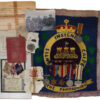 WW2 Siege of Tobruk Prisoner of War Medal Group with Fathers WW1 British War Medal - Pte. G.A. Webber, Essex Regiment