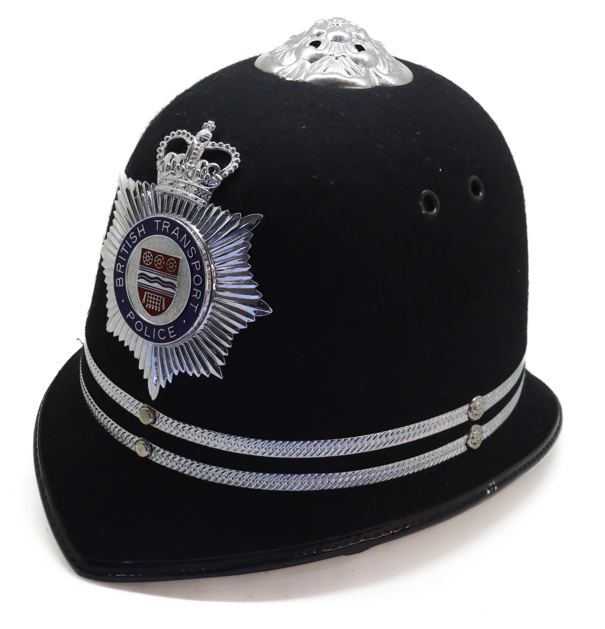 British Transport Police Senior Officer's Rose Top Helmet 