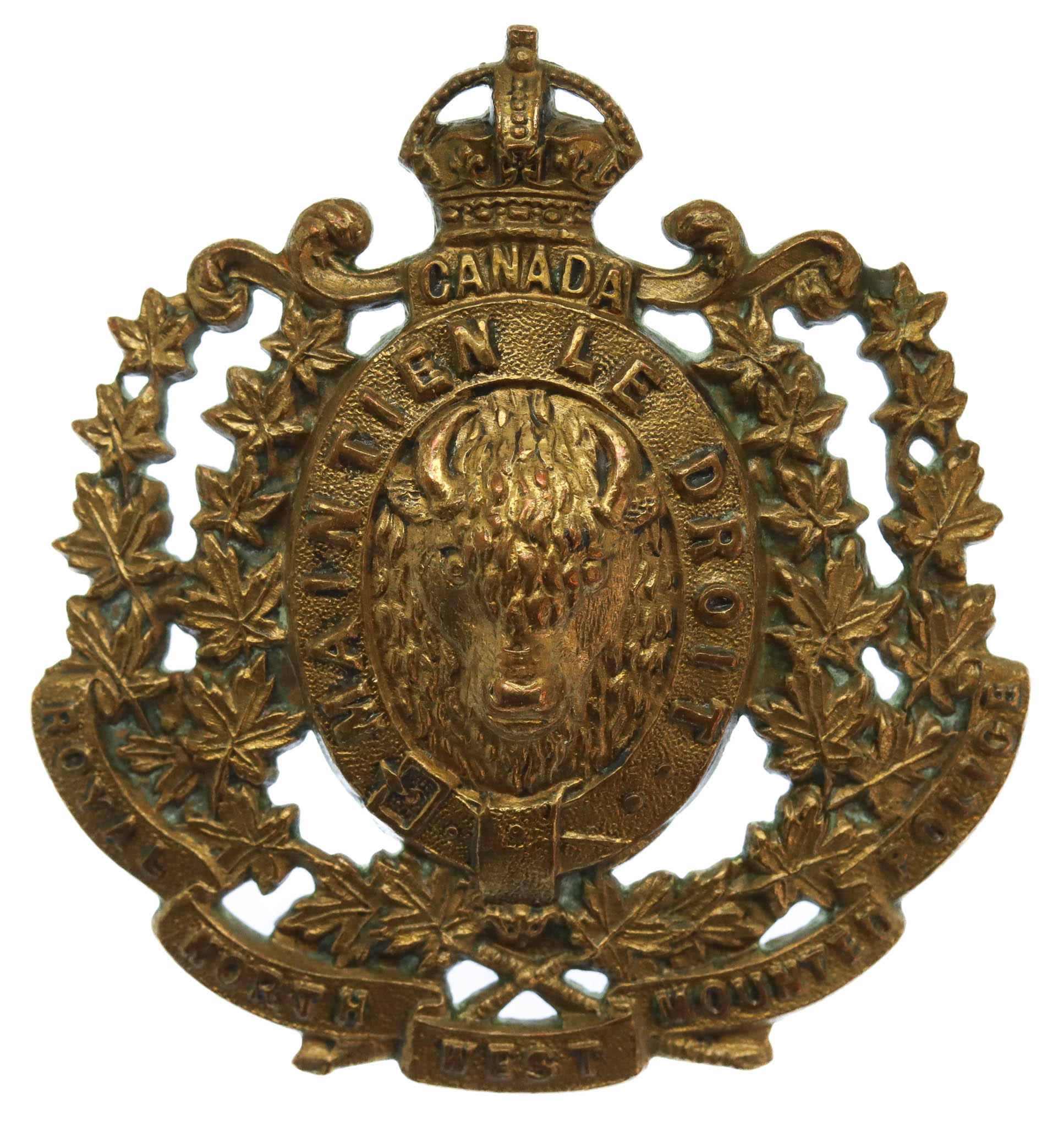Canadian Royal North West Mounted Police Cap Badge (c.1904-20)