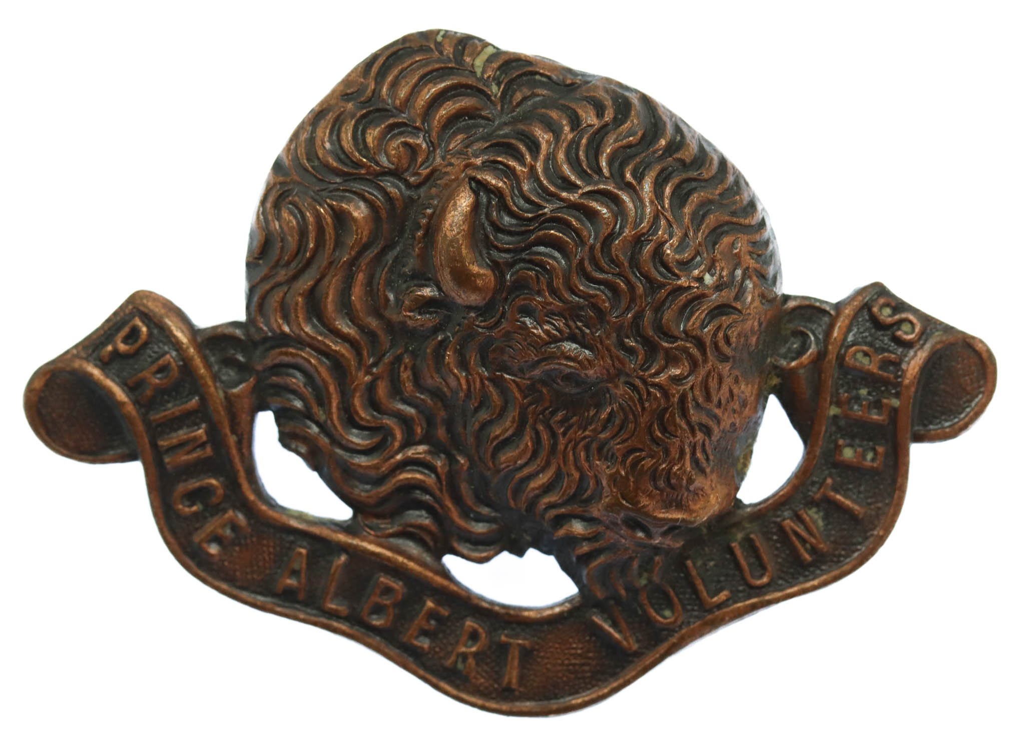 Canadian Prince Albert Volunteers Cap Badge
