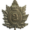 Canadian Queen's Own Rifles of Canada Cap Badge