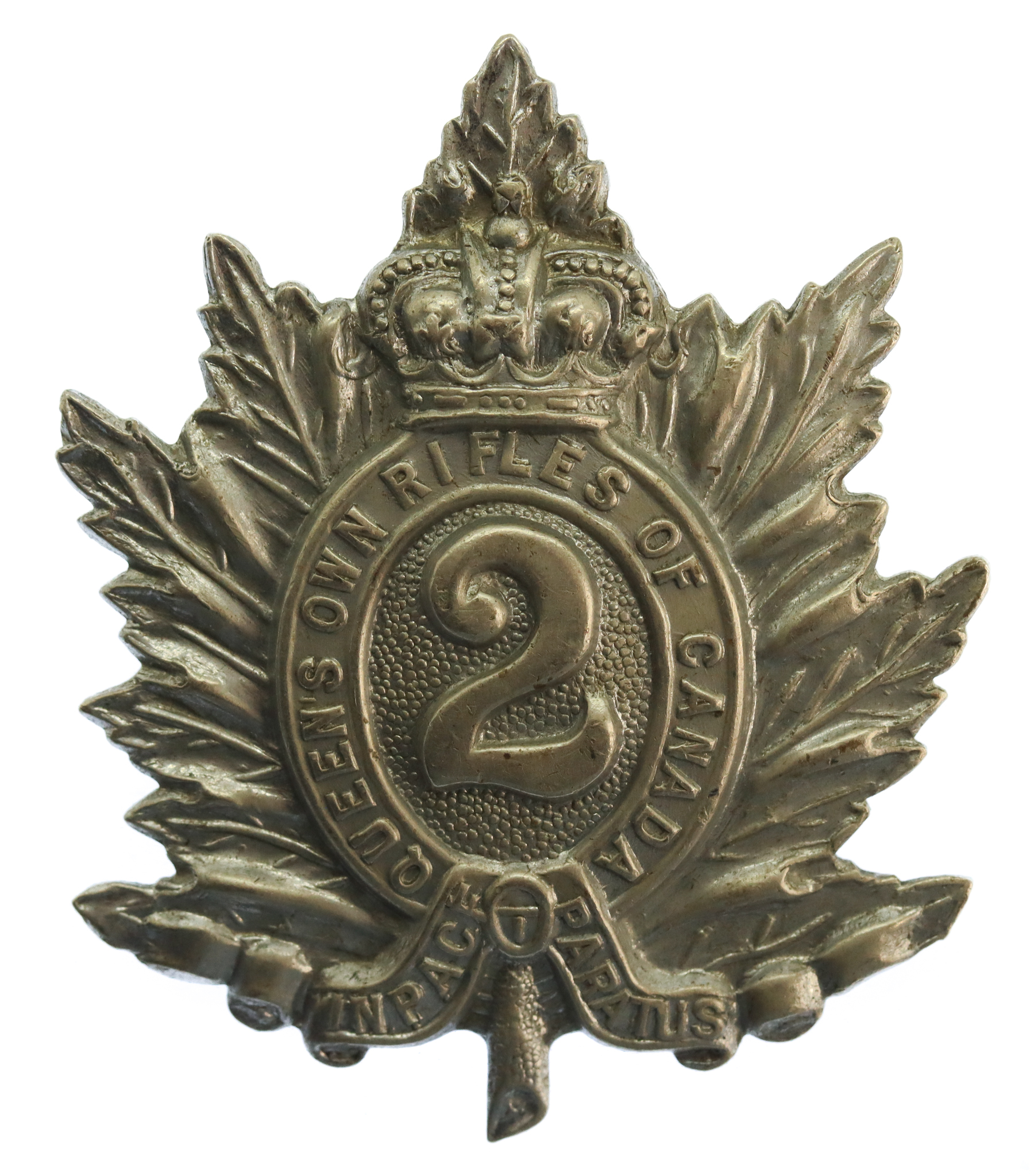 Canadian Queen's Own Rifles of Canada Cap Badge