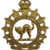 Canadian Ontario Regiment Cap Badge - King's Crown