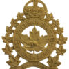 Canadian Lake Superior Scottish Regiment Cap Badge  - King's Crown
