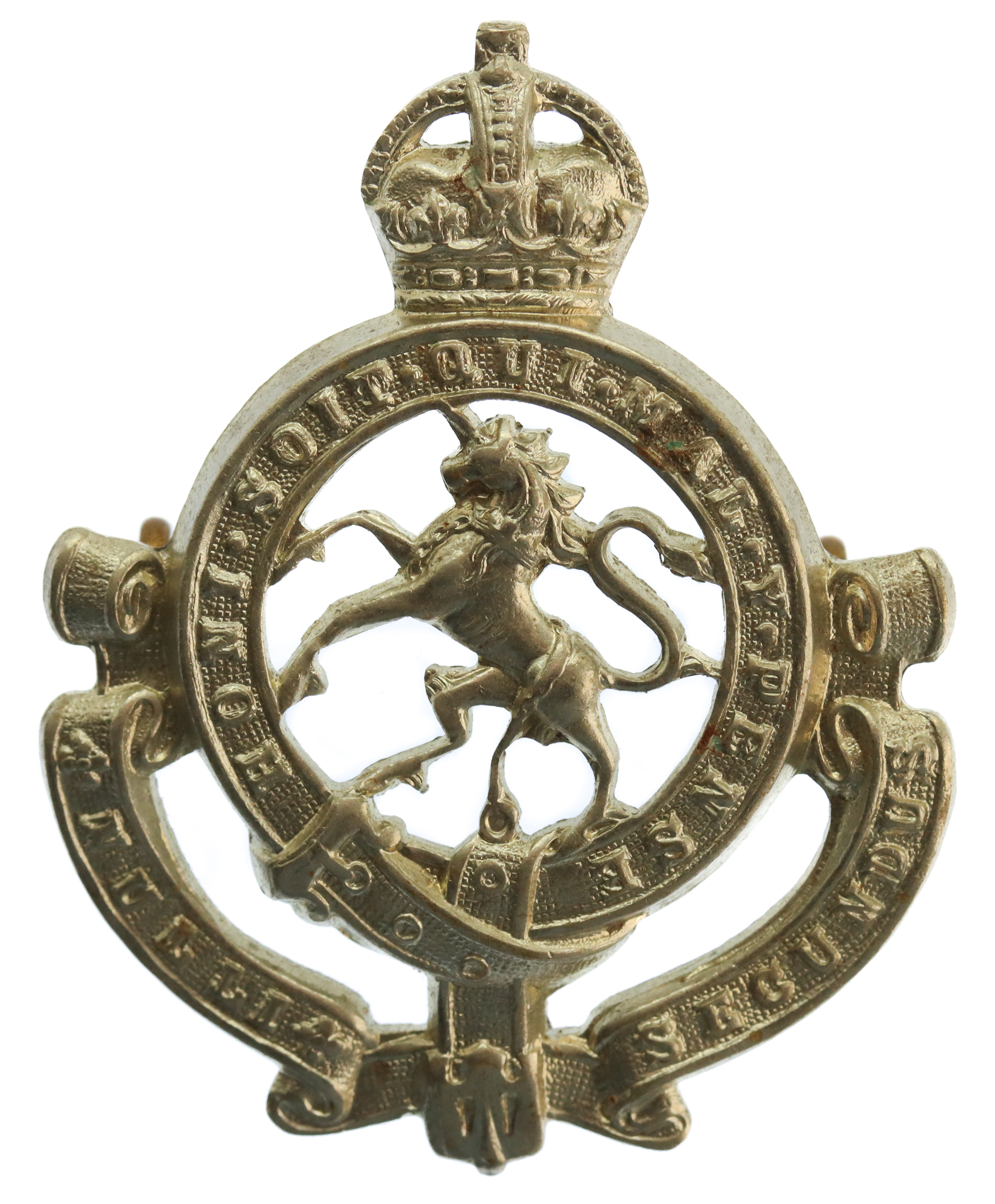 Canadian Governor General's Horse Guards  Cap Badge - King's Crown