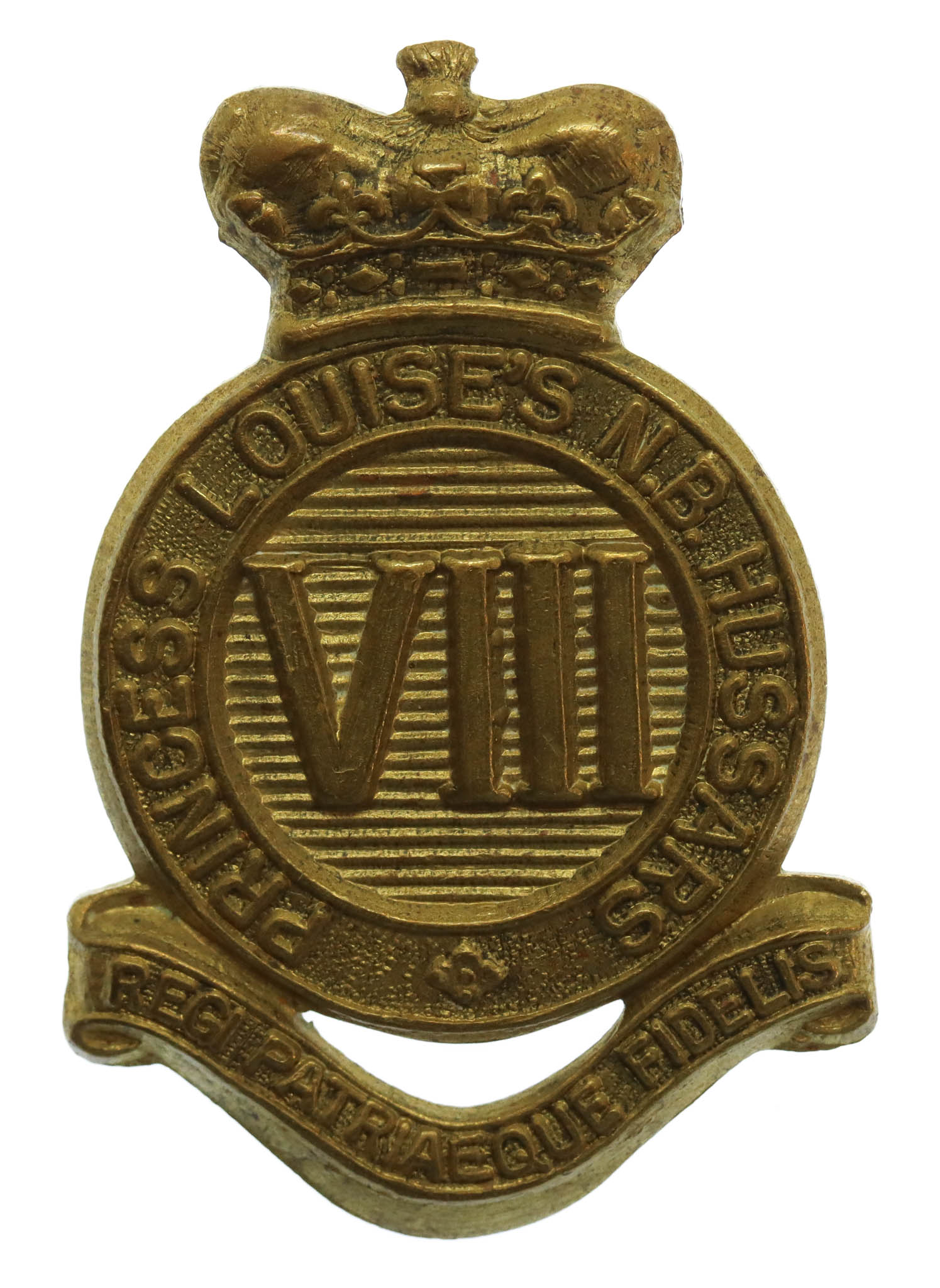 Canadian 8th Princess Louise's New Brunswick Hussars Cap Badge
