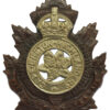 Canadian Cape Breton Highlanders Cap Badge - King's Crown
