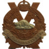 Canadian Calgary Highlanders Cap Badge - King's Crown