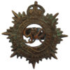 George VI Royal Army Service Corps (R.A.S.C.) Officer's Service Dress Cap Badge