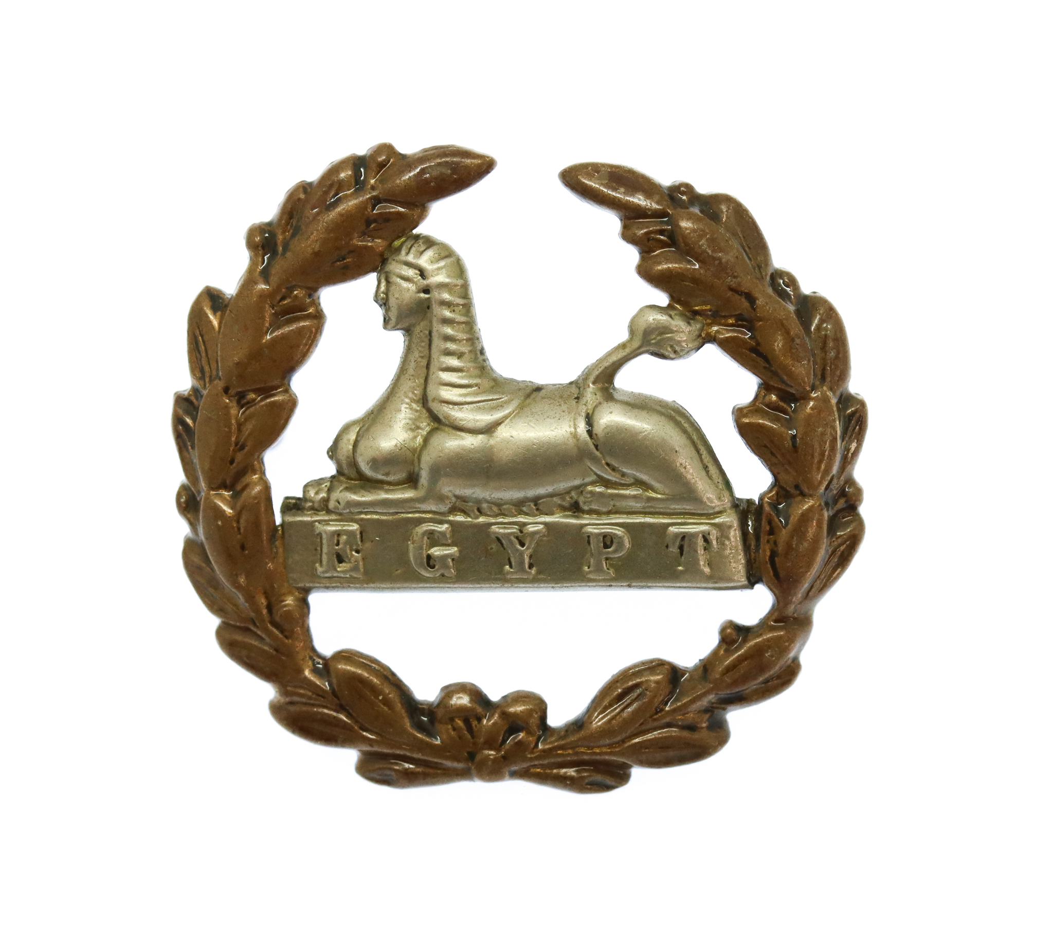 Gloucestershire Regiment Large Bi-Metal Back Cap Badge