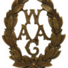Women's Army Auxiliary Corps (W.A.A.C.) Numbered Cap Badge