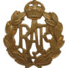 Royal Air Force (R.A.F.) Cap Badge - King's Crown