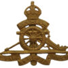 Royal Artillery Territorial Cap Badge - King's Crown