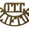 Clifton College, Bristol O.T.C. (O.T.C./CLIFTON) Shoulder Title