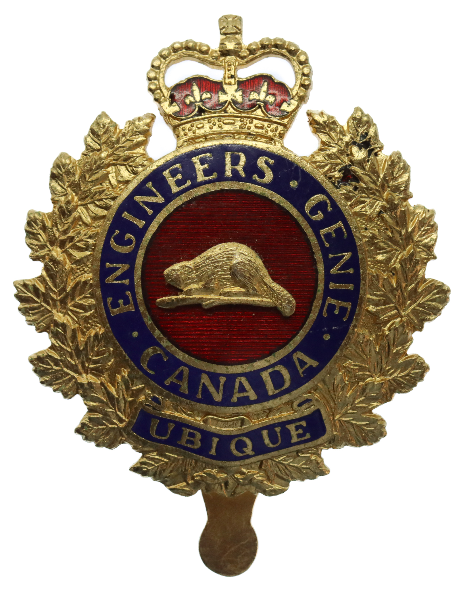 Canadian Forces Military Engineers Cap Badge