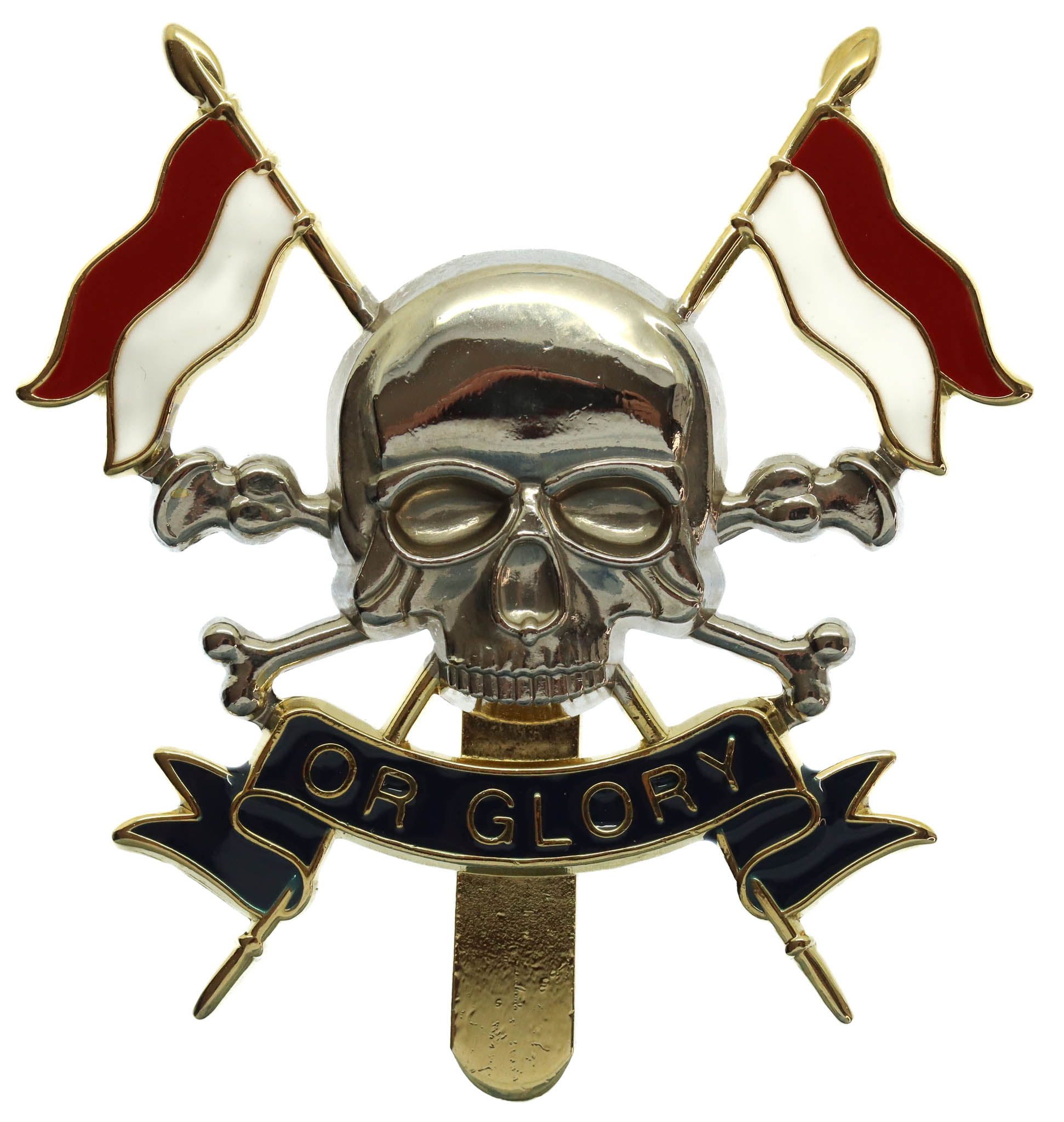 Royal Lancers Post 2015 Enamelled Cap Badge